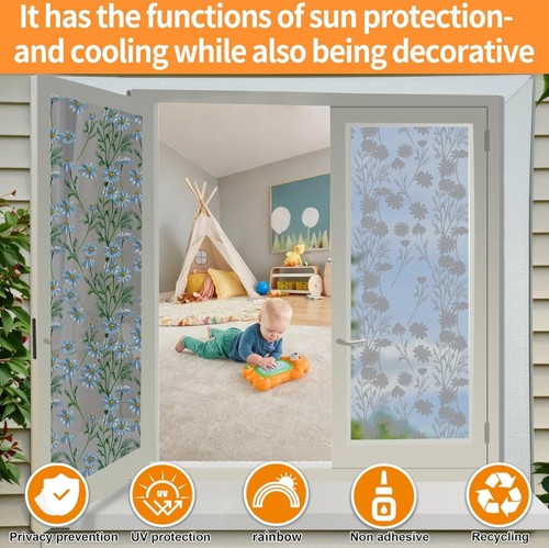 One Way Privacy Film, Window Tint, 23.6 x 78.7 in. - photo 5
