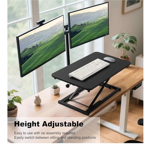 Standing Desk Converter Height Adjustable - photo 3