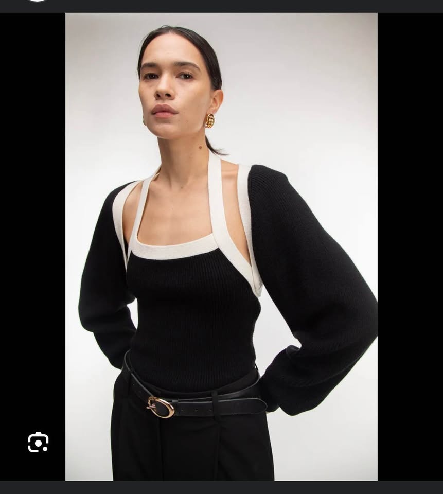 Oak and Fort Knit Bolero and Tank Set- XS - photo 5