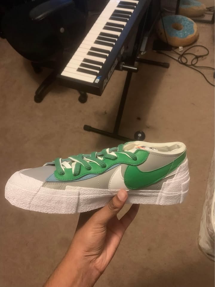 Nike x Sacai Blazer Low Green Size 9.5 - photo 4