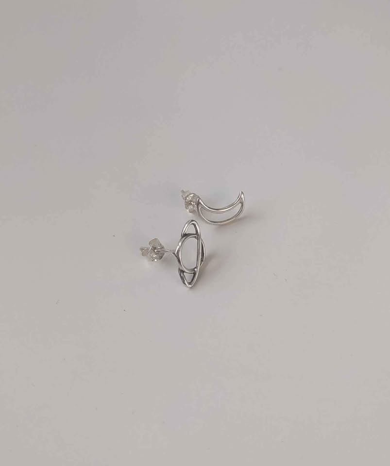Sterling silver earrings - photo 2