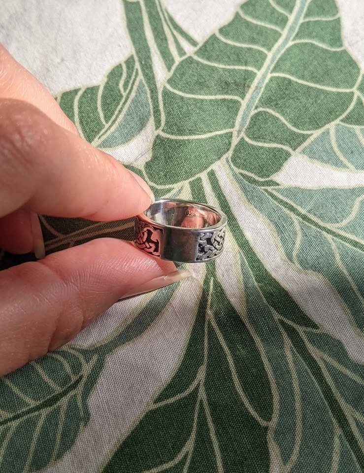 Sterling silver ring - photo 3