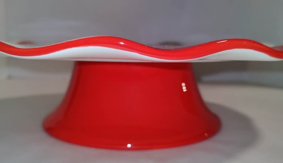 Pier 1 Strawberry Cake Stand - photo 3