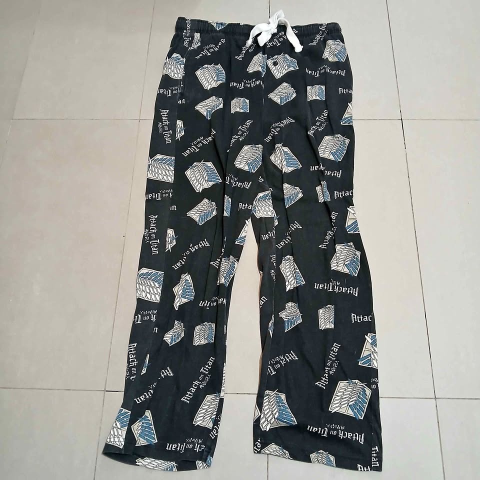 Hot Topic Attack on Titans Pajamas Pants AOT