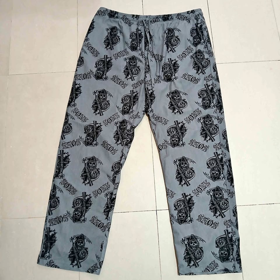 Sons of Anarchy Pajama Pants Alternative Punk