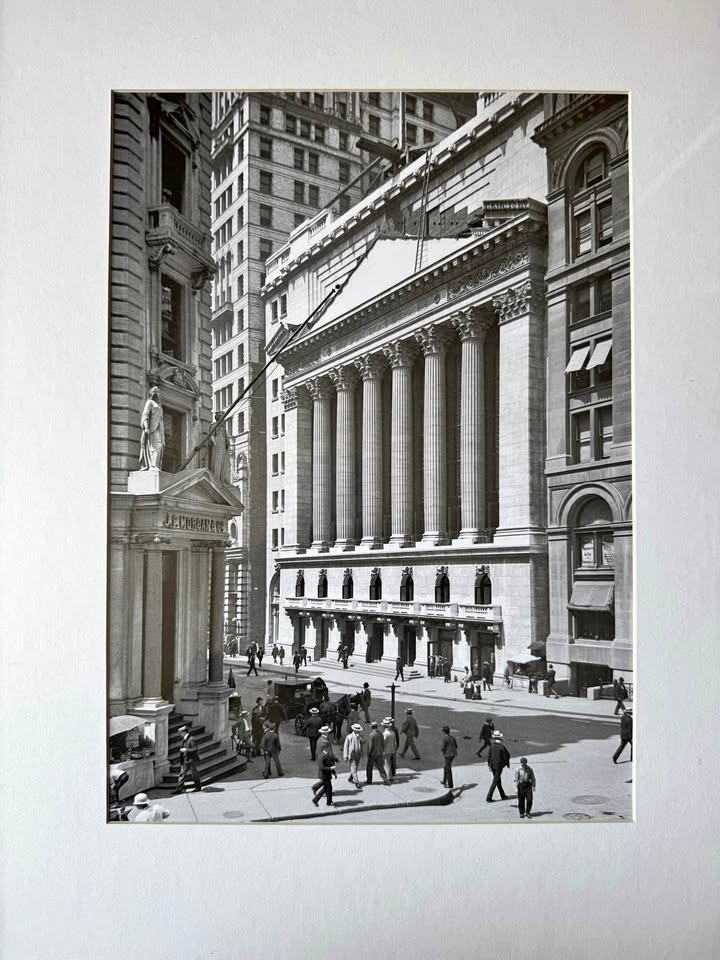 New York Stock Exchange Historical Picture