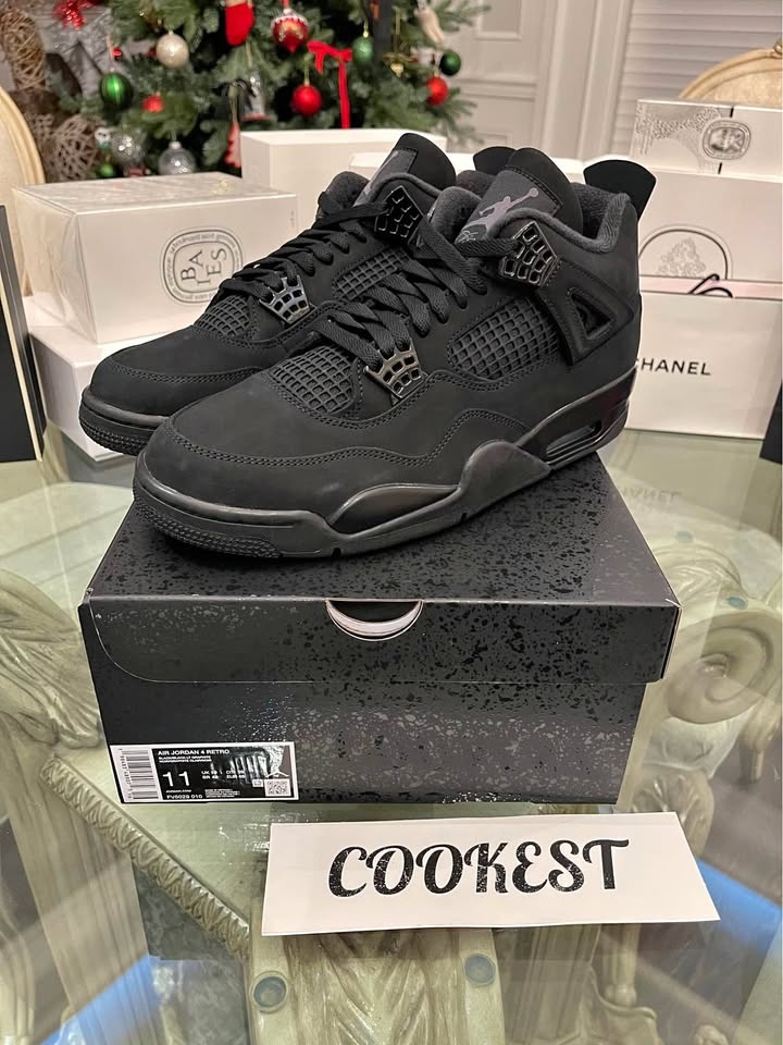 Jordan 4 Black Cat Men US Size 11