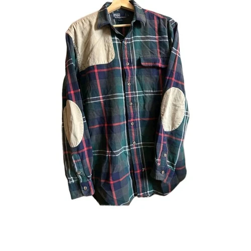 Vintage Polo Ralph Lauren Flannel Shooting Shirt L