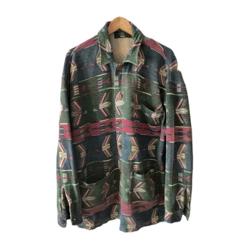 Vintage Orvis Aztec Southwestern Shirt Jacket L