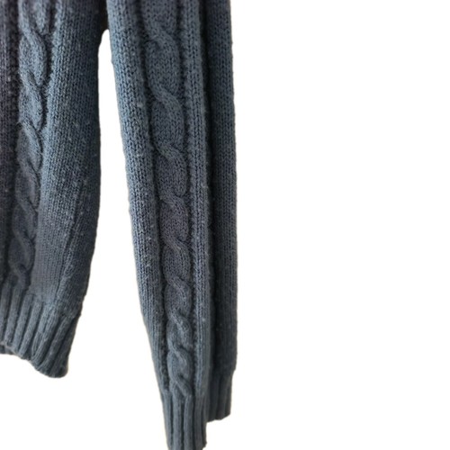 Vintage Jantzen Cardigan Medium Blue Cable Knit - photo 5