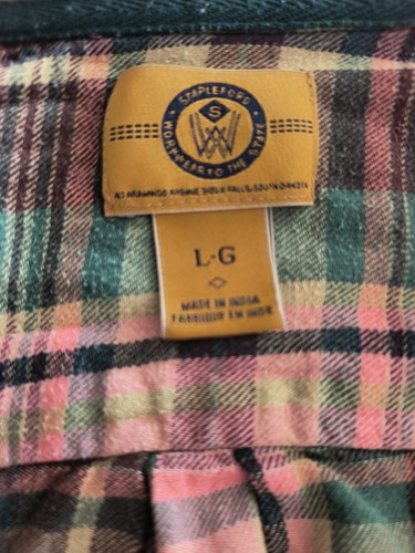 Stapleford Urban Outfitters Flannel Shirt Mens Large - photo 2