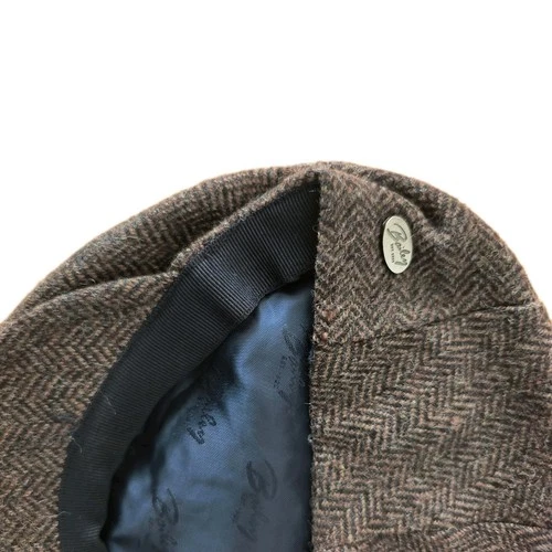 Vintage BAILEY of Hollywood Wool Flat Cap Hat Made in Italy Herr - photo 4
