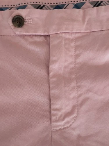 Brooks Brothers Milano Chinos Men's 35x30 Pink Slim Fit - photo 3