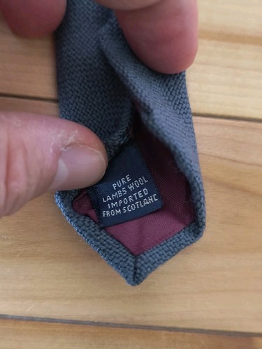 Vintage WOOLRICH Scottish Lambswool Tie - photo 3