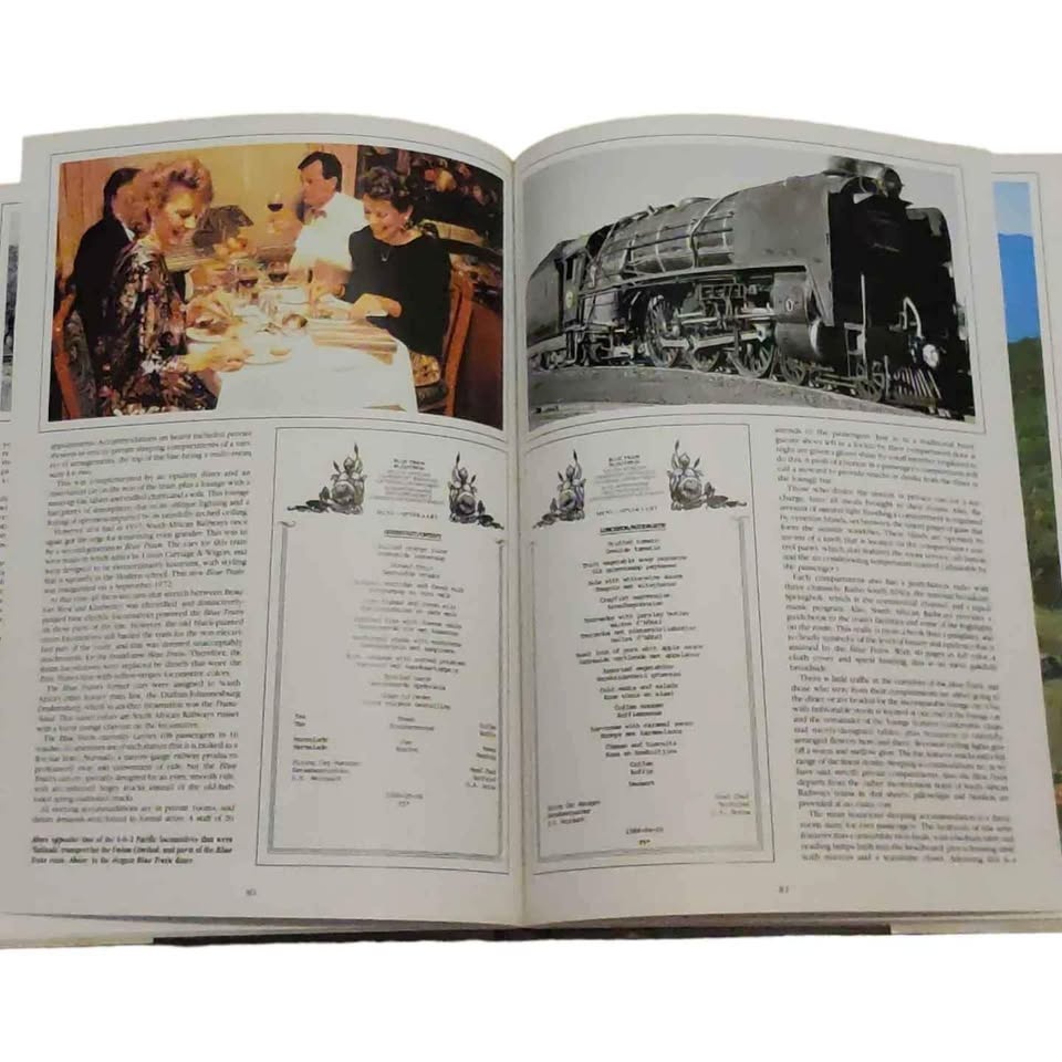 Luxury Trains by Timothy Wheaton Hardcover Book - photo 3