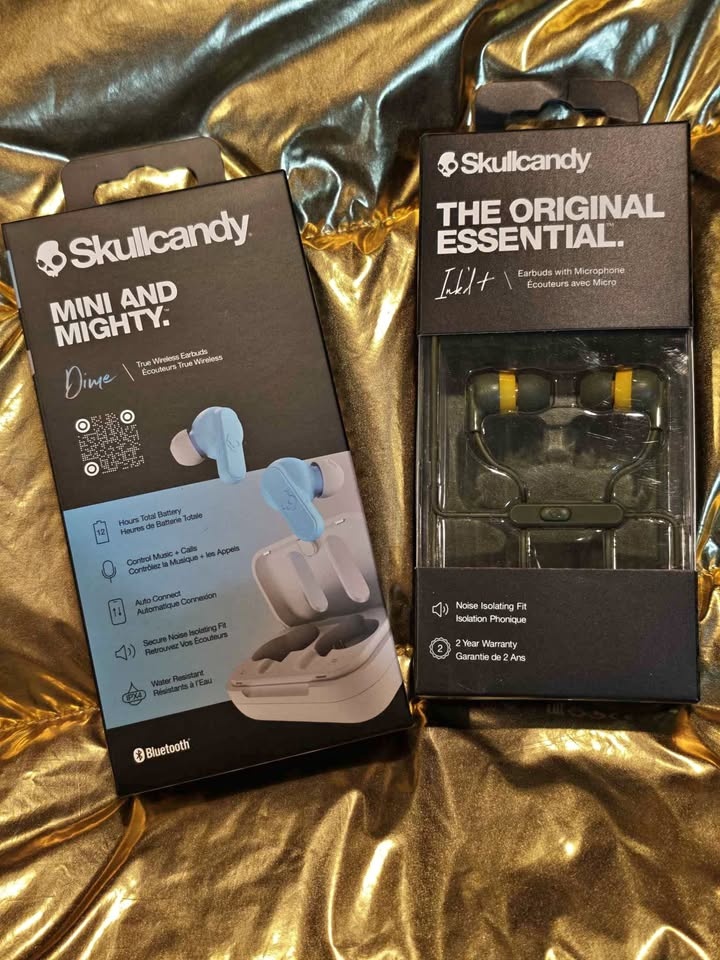 Skullcandy earphones 🎧