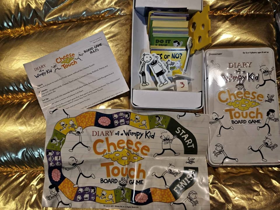 Diary Of A Wimpy Kid Cheese Touch Board Game