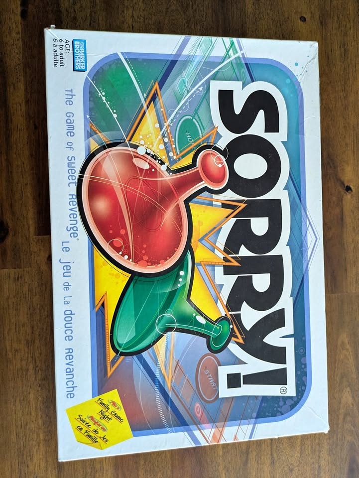 Free Sorry Board Game (missing pieces)