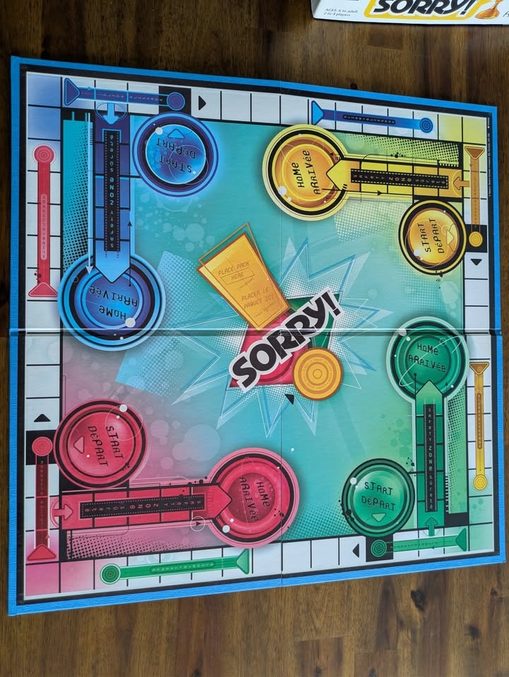 Free Sorry Board Game (missing pieces) - photo 2