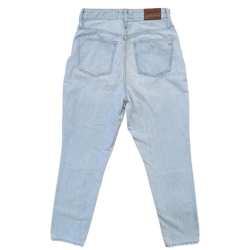 Madewell Curvy Perfect Vintage Jeans Size 26 Blue Distressing - photo 2
