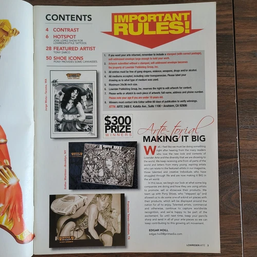 Lowrider Arte Magazine Apr May 2006 - photo 5