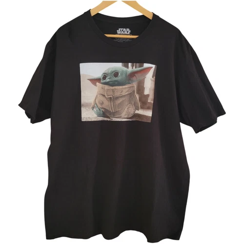 Mad Engine Star Wars Baby Yoda Grogu Graphic T-shirt Mens Size X