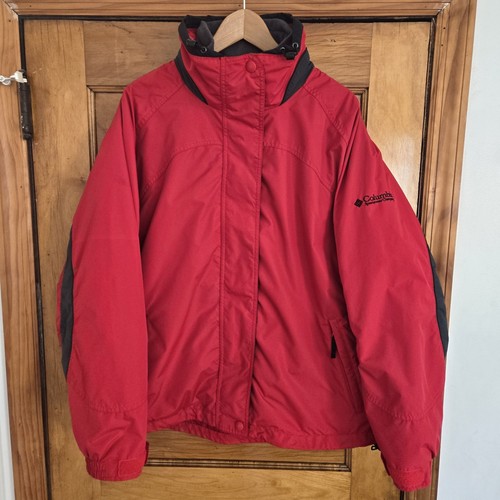 Columbia Core Interchange Jacket Womens Size XL Red Black Full Z - photo 4
