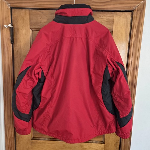 Columbia Core Interchange Jacket Womens Size XL Red Black Full Z - photo 5