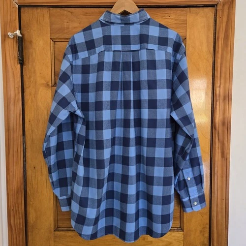 Vineyard Vines Shirt Mens Size L Blue Plaid Whale - photo 5
