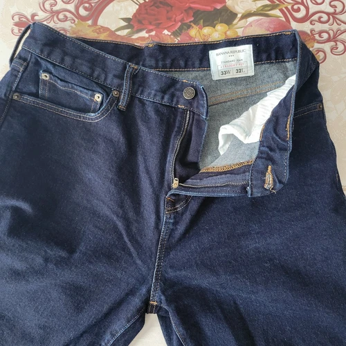 Banana Republic Jeans Mens 33x30 Blue Straight Fit - photo 4