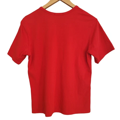 Zara Rose Sequins T-Shirt Womens Size Small Red Floral Short Sle - photo 2
