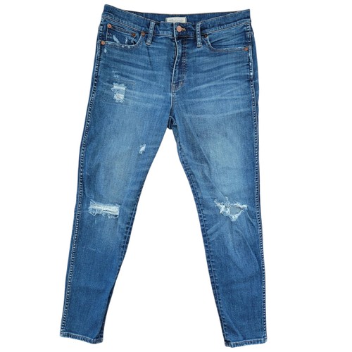 Madewell High Riser Skinny Jeans Womens Size 31 Blue