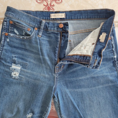 Madewell High Riser Skinny Jeans Womens Size 31 Blue - photo 4