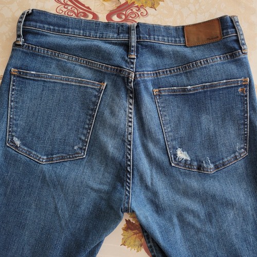 Madewell High Riser Skinny Jeans Womens Size 31 Blue - photo 5