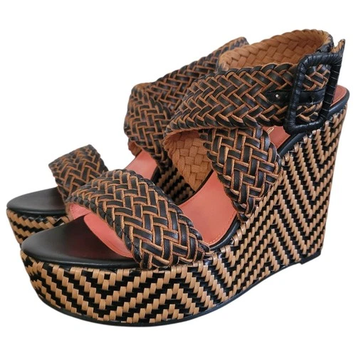 Via Spiga Kagan Wedge Sandal Womens Size 8