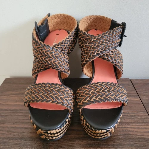 Via Spiga Kagan Wedge Sandal Womens Size 8 - photo 4