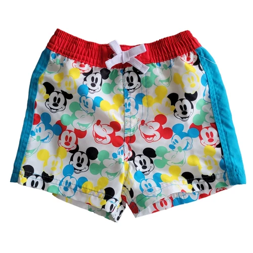 Childrens Mickey Mouse Swim Shorts Trunks Disney Baby 6-9 Months