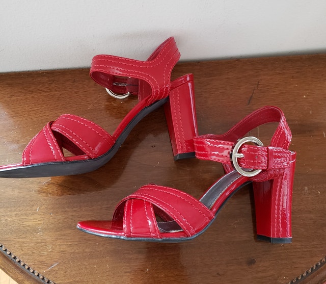 NEW Naturalizer Sandals/Heels, Red, 7.5M - photo 4