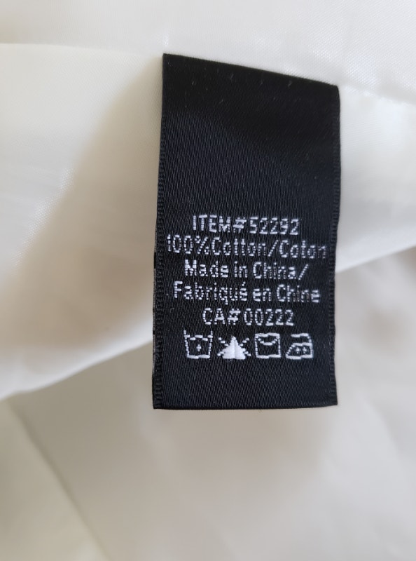 NEW w Tags Striped Rain coat, Cream/Taupe, L - photo 5