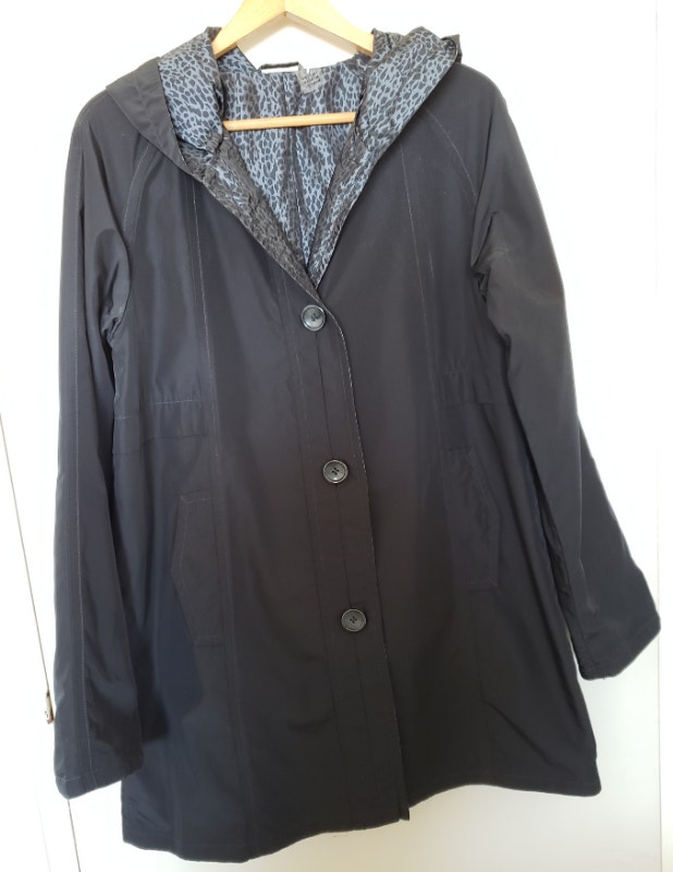 NEW w Tags Jones New York Reversible Rain Coat, M - photo 3