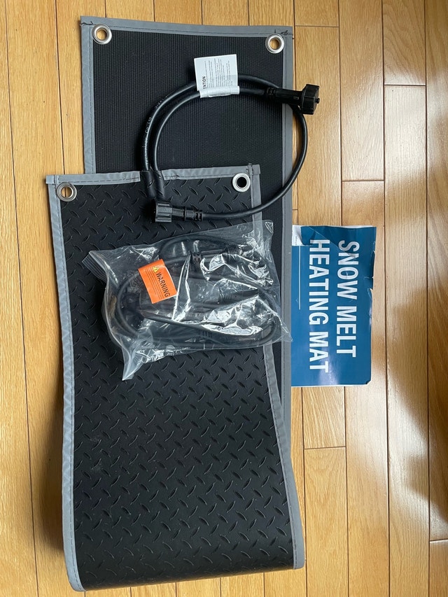 New Snow and ice melt - 10”x48” -electrically heated mat