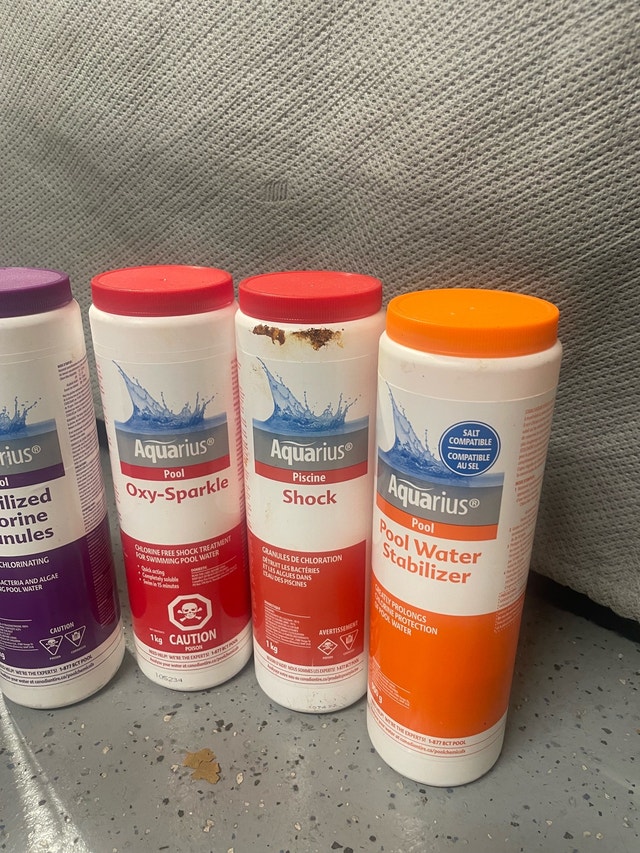 Wanted: Aquarius Pool Chemicals - photo 2