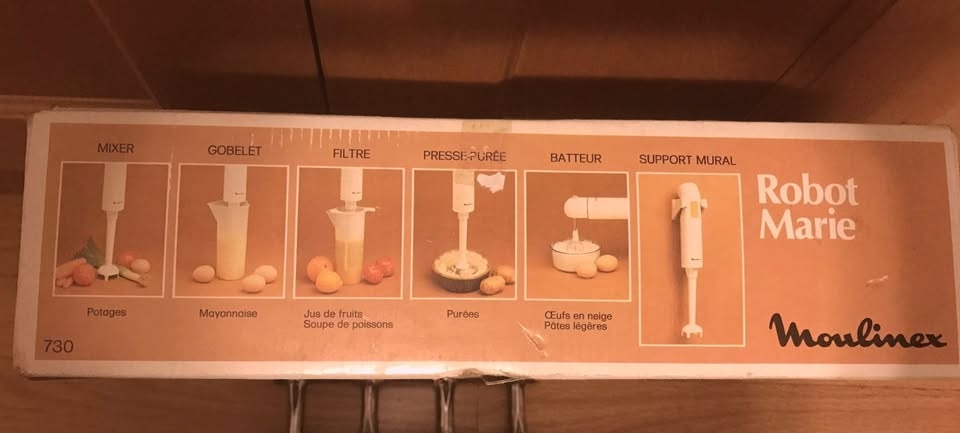 Moulinex Robot Marie Hand blender & mixer Model 730 - photo 5