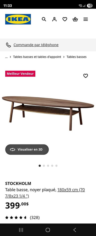 Coffee Table - about 50% off the Original Price