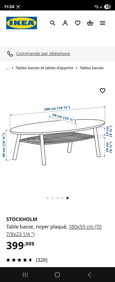 Coffee Table - about 50% off the Original Price - photo 2