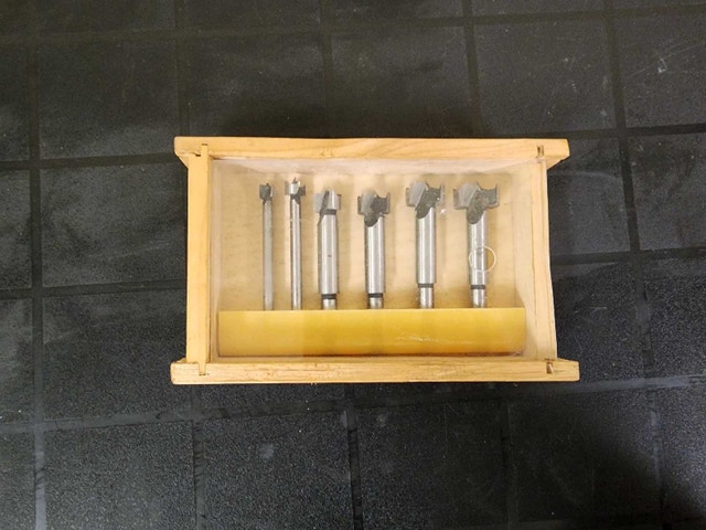 Forstner Woodworking Bit Set (6pc), GUC, $30