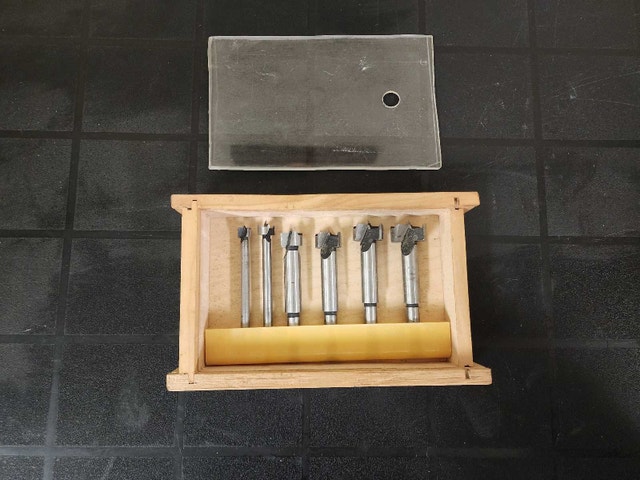 Forstner Woodworking Bit Set (6pc), GUC, $30 - photo 2