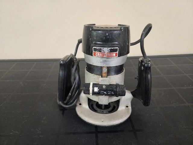 Sears "Craftsman" Double Insulated Router, GUC, $50