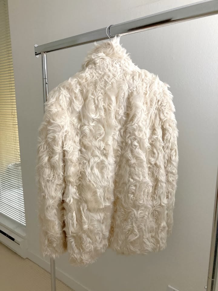 Like New Theory Clairene Jackson Faux Fur Jacket - photo 4