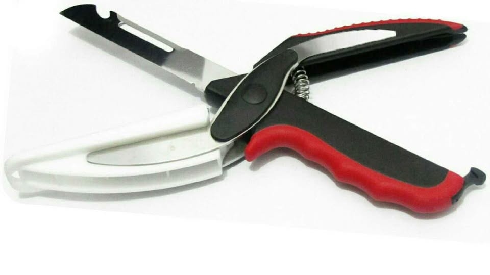MULTIFUNCTION  KITCHEN SCISSORS PEELER VEGETABLE CUTTER - photo 2